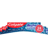 Colgate Max Fresh Toothpaste with Mini Breath Strips Cool Mint - 6.3 Oz (Pack of 24)