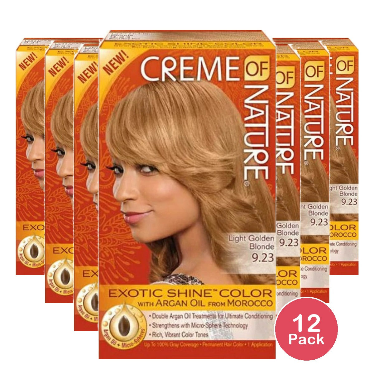 Colomer Creme Of Nature Exotic Shine Permanent Hair Color 1 ea (Pack of 12)