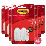 Command Designer Hook White Small (Pack of 36)