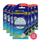 Compound W Wart Removal System Freeze Off Advanced Cream 15 Treatments 3.2oz (Pack of 12)