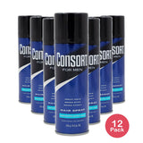 Consort Unscented Extra Hold Aerosol Hair Spray For Men 8.3Oz (Pack of 12)