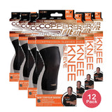 Copper Fit Freedom Compression Knee Sleeve to Help Increase Circulation, Reduce (Pack of 12)