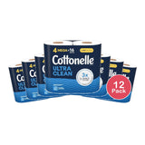 Cottonelle Ultra Clean Toilet Paper 4 Pack 1.19Oz (Pack Of 12)
