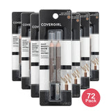 Cover Girl Brow And Eye Makers Brow Shaper And Eyeliner Soft Brown #510 0.35Oz (Pack of 72)