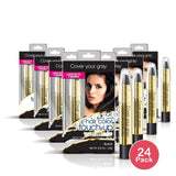 Cover Your Gray Waterproof Chubby Pencil Black 0.10 Oz (Pack of 24)
