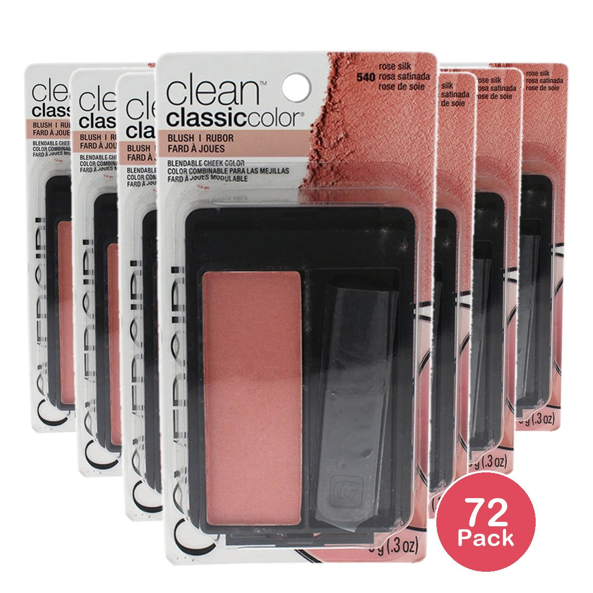 CoverGirl - Classic Color Powder Blush - Rose Silk 0.30 Oz (Pack of 72)