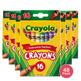 Crayola Nontoxic Crayons 6.4oz (Pack of 48)
