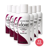 Creative Image Adore Semi-Permanent Haircolor Raging Red 4 Oz (Pack of 72)