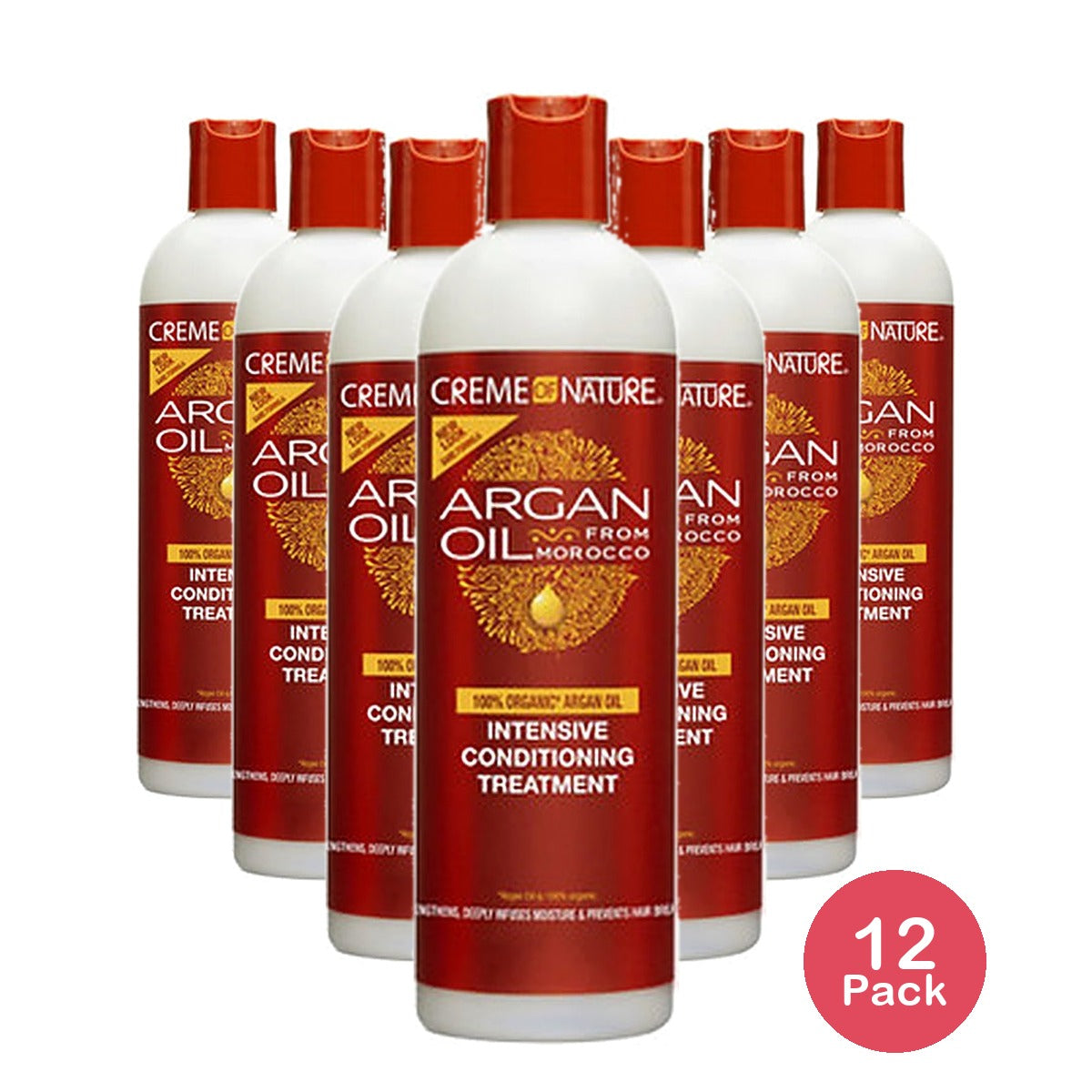 Creme of Nature Argan Intensive Conditioning Treatment 20 Oz (Pack of 12)
