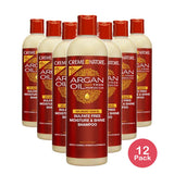 Creme of Nature Argan Oil Moisture Shine Shampoo 20 Oz (Pack of 12)