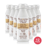 Creme of Nature Butter Blend & Flaxseed Leave-In Conditioner 12 Oz (Pack of 12)
