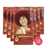 Creme of Nature Exotic Shine Color With Argan Oil, Intensive Red 7.6, 1 ea (Pack