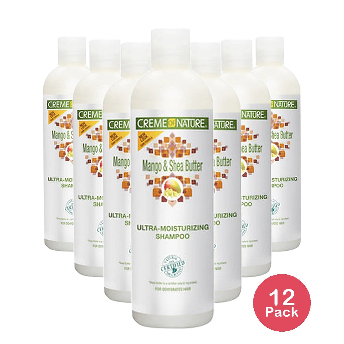 Creme of Nature Mango & Shea Butter Shampoo 12 Oz (Pack of 12)