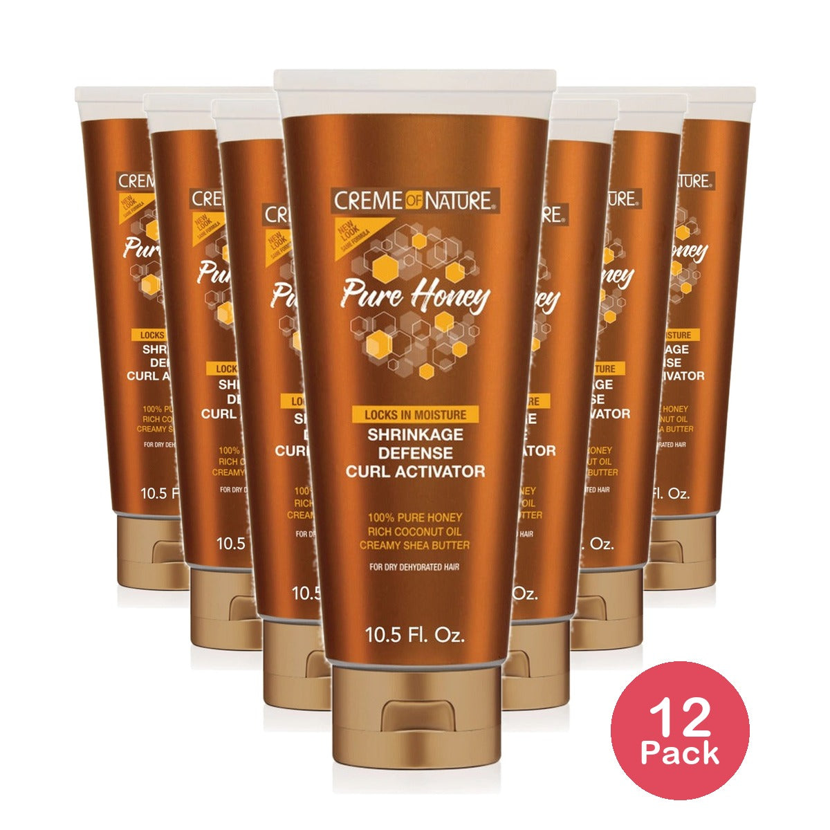 Creme of Nature Pure Honey Curl Activator 10.5 Oz (Pack of 12)
