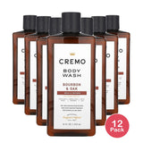 Cremo All Season Body Wash Bourbon & Oak 16 Ounce (Pack of 12)