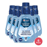 Crest Pro-Health Alcohol Free Mouthwash Clean Mint 8.4 Oz (Pack of 6)