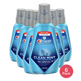 Crest Pro Health Mouth Wash With Refreshing Clean Mint1 Ltr 33.8Oz (Pack of 6)