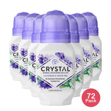 Crystal Deodorants Essence Roll On Lavender & White Tea 2.25 Oz (Pack of 72)