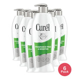 Curél Fragrance Free Sensitive Lotion Sensitive Skin Lotion for Dry Skin13 oz (Pack of 6)