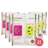 Curl Rehab: Scalp Recovery Dual Treatment Packette - Tea Tree Oil & Green Tea pa 4.8 Oz