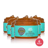 CurlDaze Glossy Shine Gel with Kukui Oil Styling Gel – 12 Fl. Oz (Pack of 6)