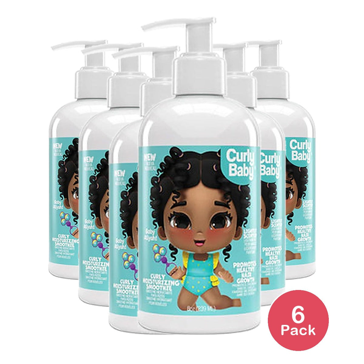 Curly Baby Smooth Baby Aliyah 8 Oz (Pack of 6)