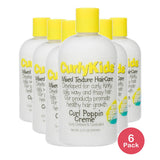Curly Kids - Mixed Texture Hair Care Curl Poppin Creme 12 Fl. Oz (Pack of 6)