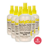 Curly Kids Super Detangling Spray 6.0 oz Child Unisex 6 Fl. Oz (Pack of 6)