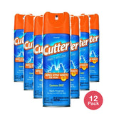 Cutter Mosquito Repellent Spray Unscented 6Oz (Pack of 12)
