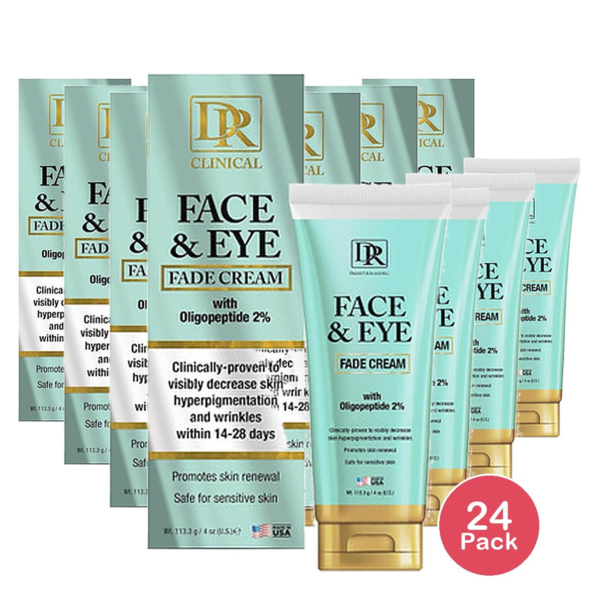 D & R Fade Cream Face & Eye 4 Oz (Pack of 24)