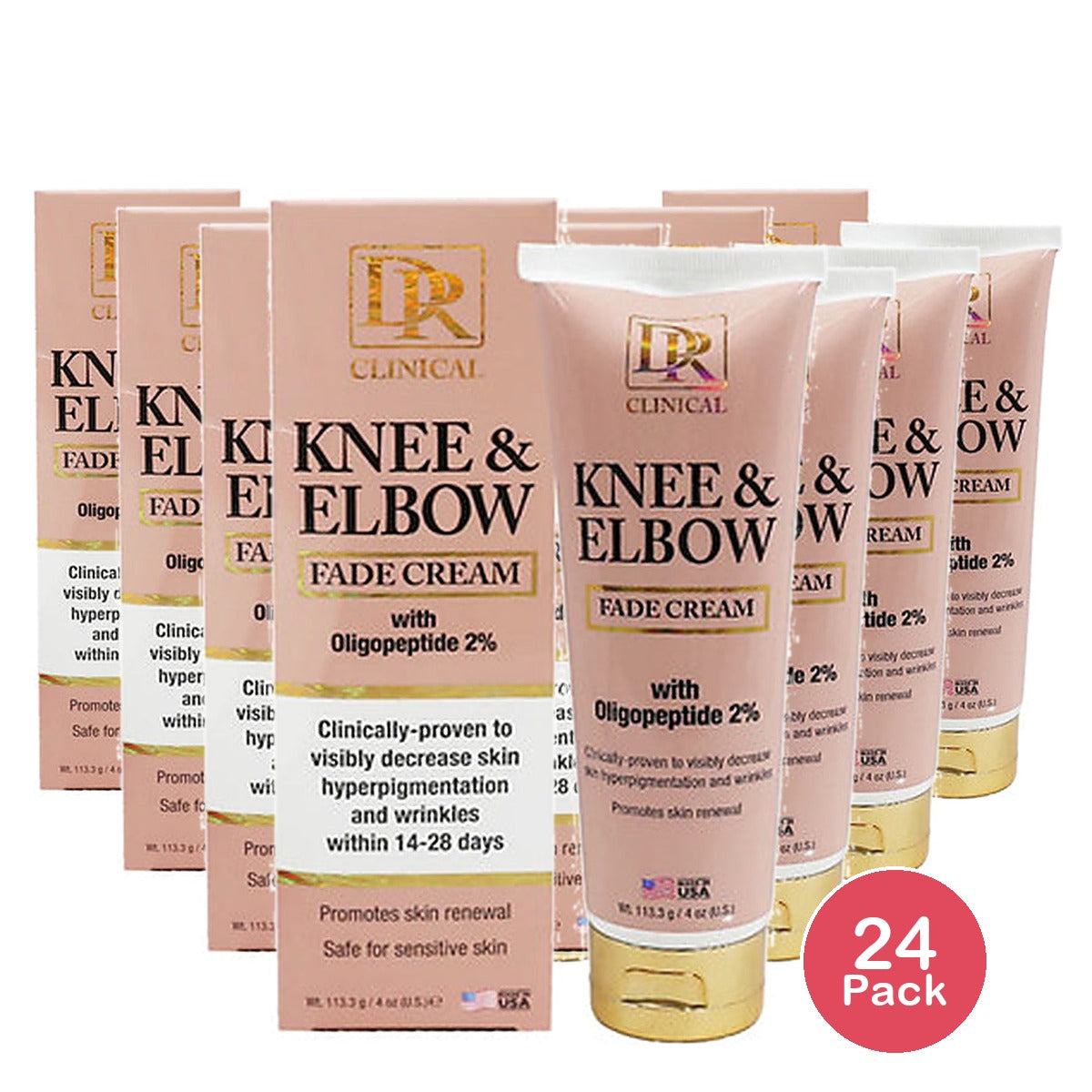 D & R Fade Cream Knee & Elbow 4 Oz (Pack of 24)