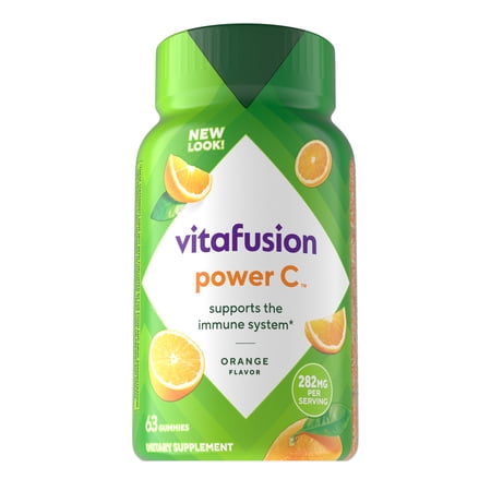 Vitafusion Power C Gummy 63 Count (Pack of 12)