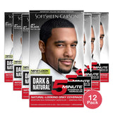 Dark And Natural Permanent Hair Color Jet Black Kit 0.4Oz(Pack of 12)