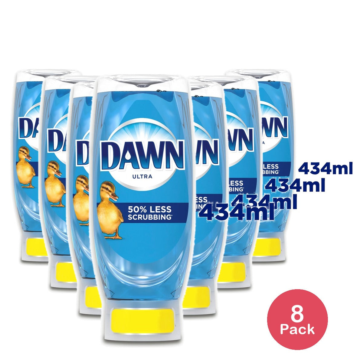 Dawn Ultra Clean Scent Ez-Squeeze 14.7 Oz (Pack of 8)