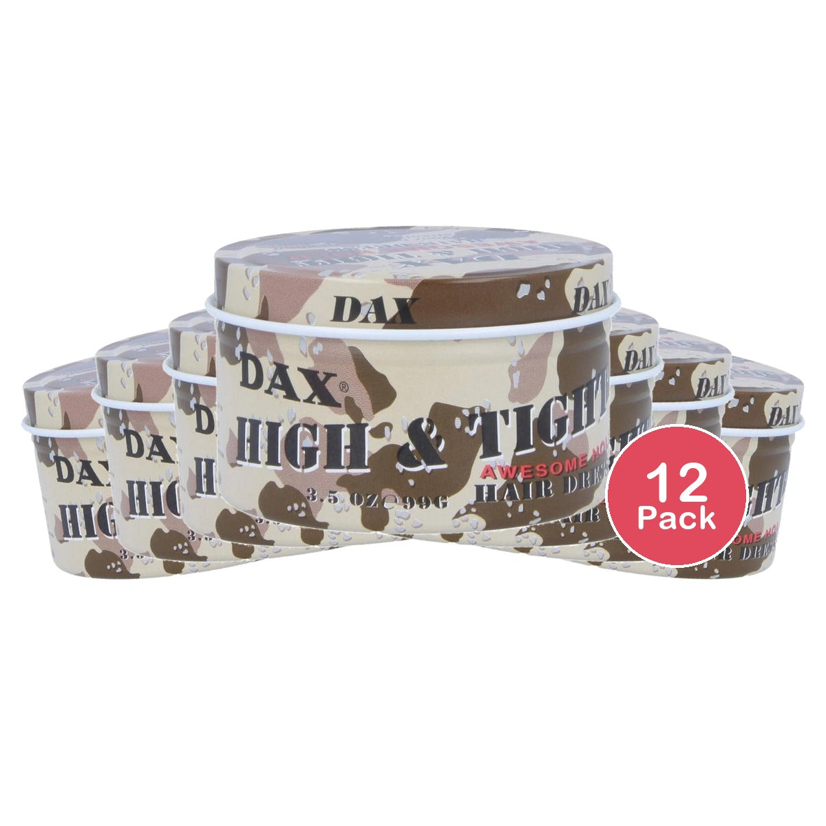 Dax High & Tight Awesome Hold Hair Dress 3.5 oz (Pack of 12)