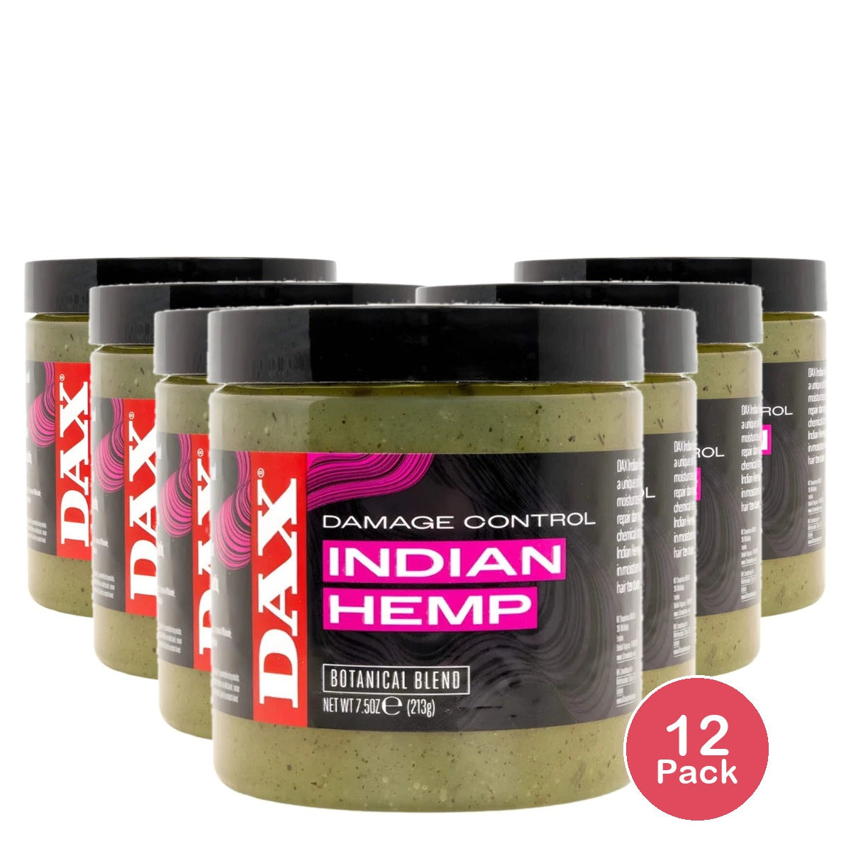 Dax Jamborandi Plus Indian Hemp Deep Conditioning Moisturizer 7.50 oz (Pack of 12)