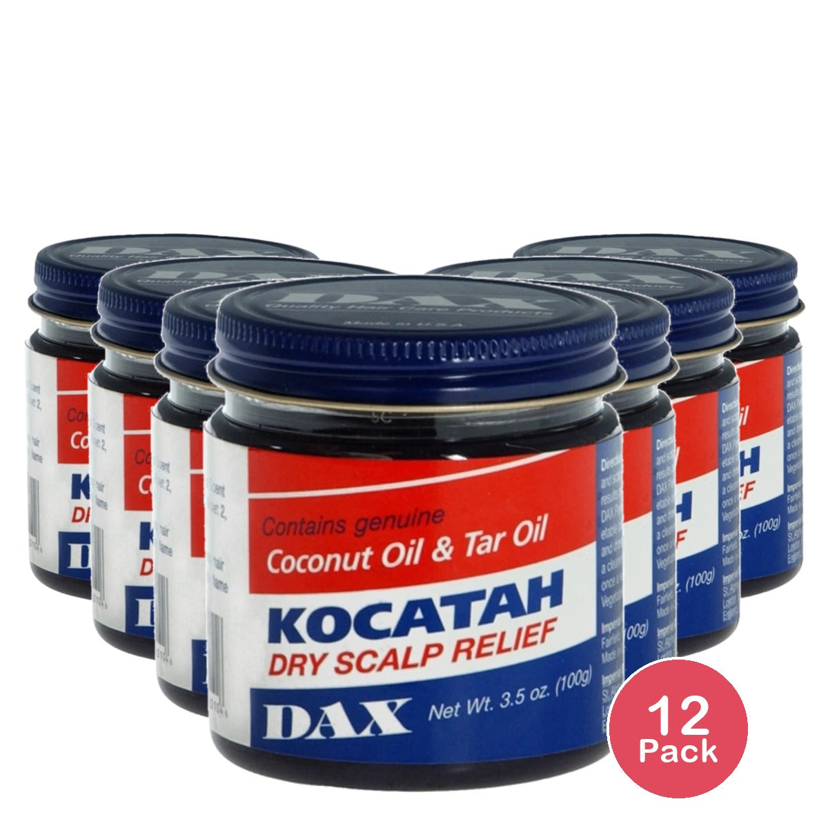 Dax Kocatah Dry Scalp Relief 3.5 Oz (Pack of 12)