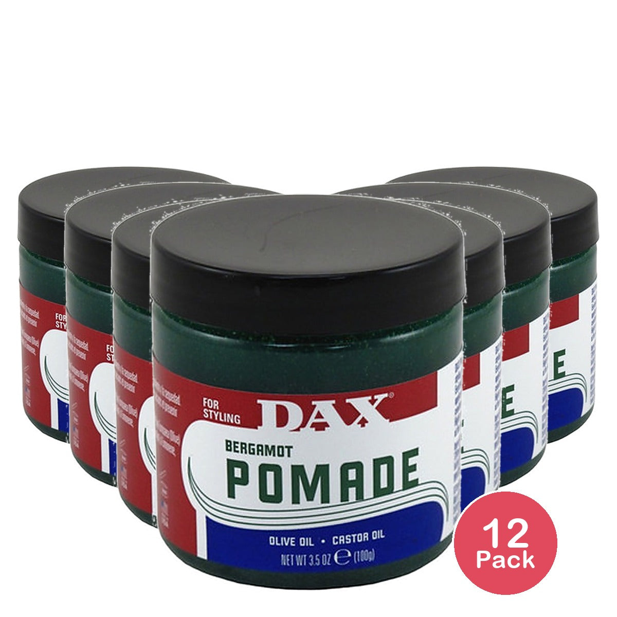 Dax Pomade 3.5 Oz (Pack of 12)