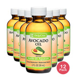 De La Cruz 100% Pure Avocado Oil 2 Fl Oz (Pack of 12)