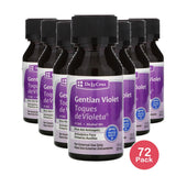 De La Cruz Gentian Violet Antiseptic Formula 30ml 1. Oz (Pack of 72)