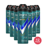 Degree Advanced Long Lasting Antiperspirant Dry Spray Extreme 3.8 Oz (Pack of 12