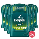 Degree Anti-Perspirant And Deodorant Invisible Solid Extreme Blast 1.7Oz (Pack of 12)