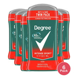 Degree Men Original Deodorant 48-Hour Odor ProteEaion Twin Pack 3Oz (Pack of 6)