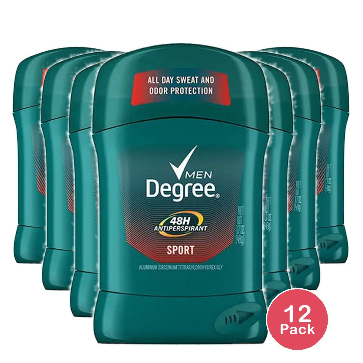 Degree Men Sport Anti Perspirant and Deodorant 1.7Oz (Pack of 12)