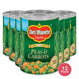 Del Monte Peas & Carrots 14.5 Oz (Pack of 12)