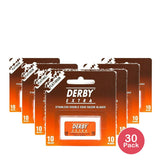 Derby Platinum Extra Double Edge Razor Blades 10ct (Pack of 30)