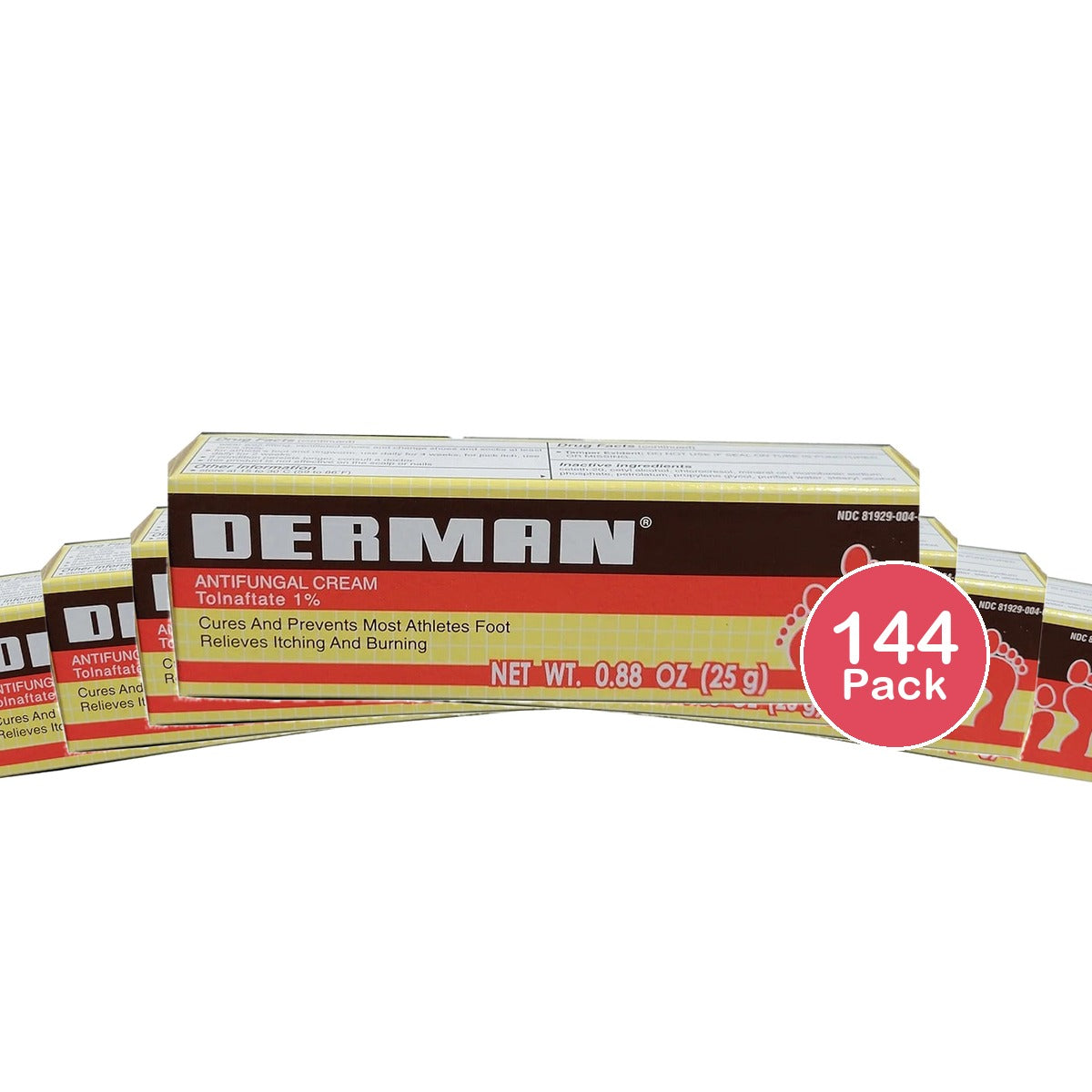 Derman Antifungal Cream 0.88 Oz (Pack of 144)