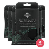 Dermasuri Exfoliating Back Scrub Scrubber - 1ct nan (Pack of 6)