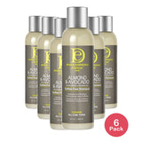 Design Essentials Natural Hair Almond Avocado Sulfate-Free Shampoo - Choose Size 6 Oz (Pack of 12)
