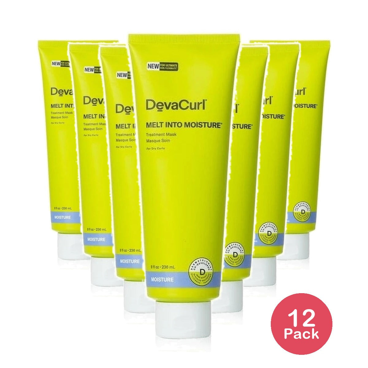 DevaCurl Melt Into Moisture Treatment Mask 8 Fl. Oz (Pack of 12)